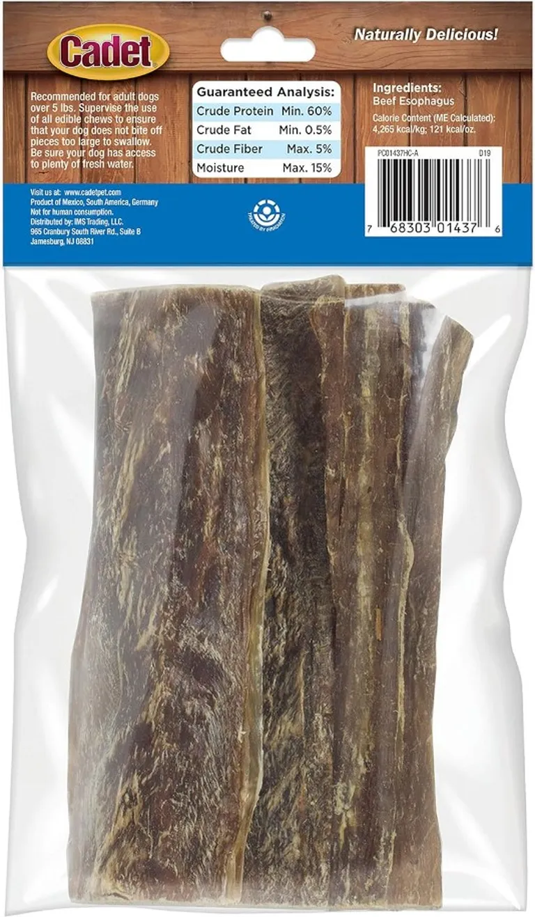 Cadet Single Ingredient Real Beef Strips for Dogs Photo 2