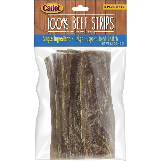 Cadet Single Ingredient Real Beef Strips for Dogs Photo 1