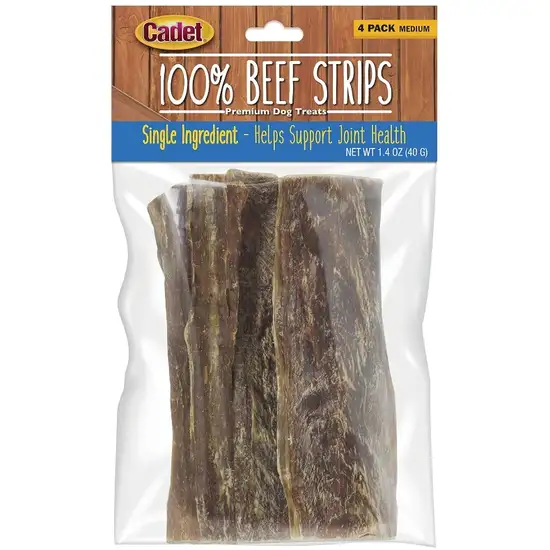 Cadet Single Ingredient Real Beef Strips for Dogs Photo 1