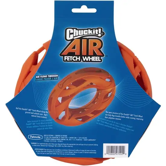 Chuckit Breathe Right Air Fetch Wheel Toy Photo 2