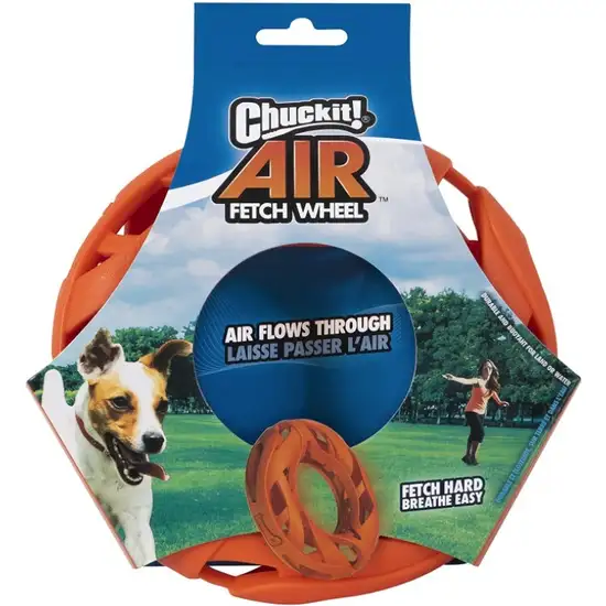 Chuckit Breathe Right Air Fetch Wheel Toy Photo 1