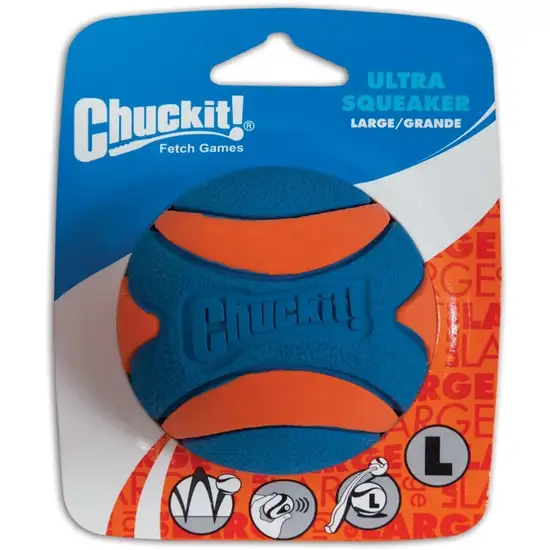 Chuckit Ultra Squeaker Ball Dog Toy Photo 1