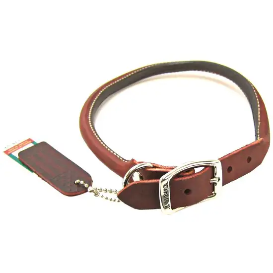 Circle T Latigo Leather Round Collar Photo 1