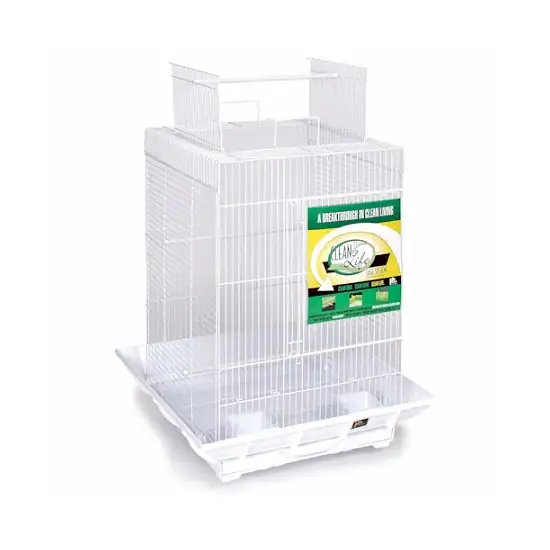 Clean Life Play Top Bird Cage - Black Photo 1