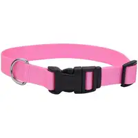 Photo of Coastal Pet Adjustable Dog Collar with Plastic Buckle Bright Pink