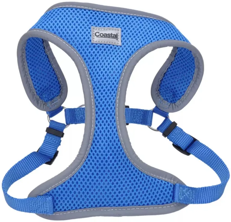 Coastal Pet Comfort Soft Reflective Wrap Adjustable Dog Harness Blue Lagoon Photo 1