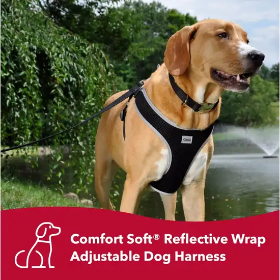 Coastal Pet Comfort Soft Reflective Wrap Adjustable Dog Harness Blue Lagoon Photo 2