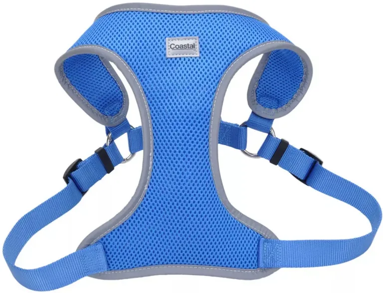 Coastal Pet Comfort Soft Reflective Wrap Adjustable Dog Harness Blue Lagoon Photo 1