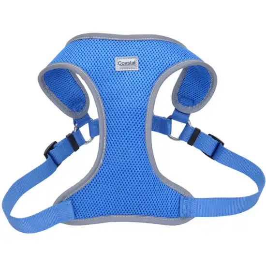 Coastal Pet Comfort Soft Reflective Wrap Adjustable Dog Harness Blue Lagoon Photo 1