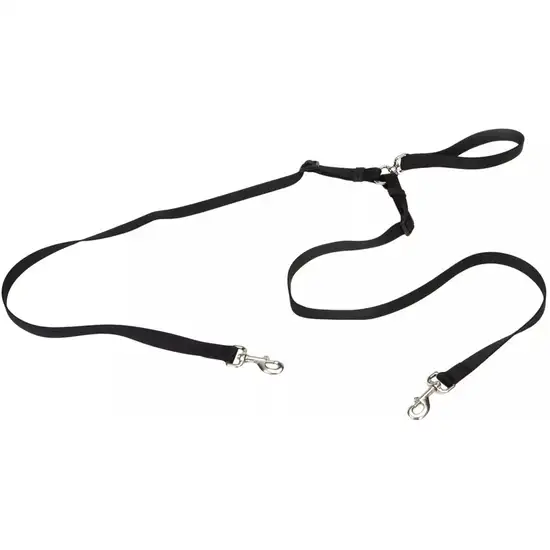 Coastal Pet Double Dog Walker Tangle Free Adjustable Leash Photo 1