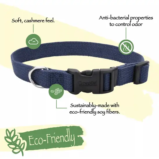 Coastal Pet New Earth Soy Adjustable Dog Collar Cranberry Photo 6