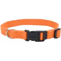 Photo of Coastal Pet New Earth Soy Adjustable Dog Collar Pumpkin Orange