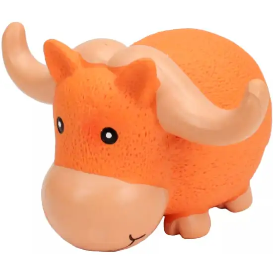 Coastal Pet Rascals Big Horn Bull Grunt Toy Photo 1