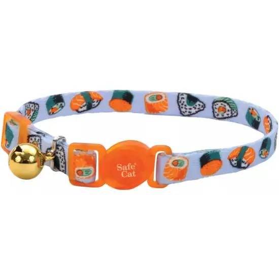 Coastal Pet Safe Cat Adjustable Breakaway Collar Sushi Photo 1