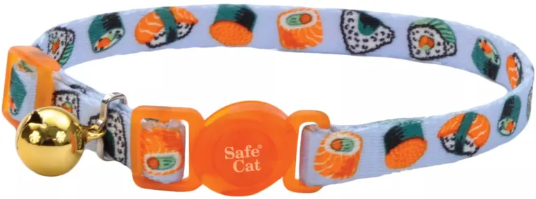 Coastal Pet Safe Cat Adjustable Breakaway Collar Sushi Photo 1