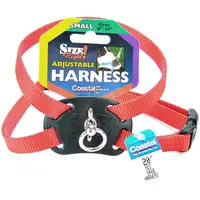 Photo of Coastal Pet Size Right Nylon Adjustable Harness - Red