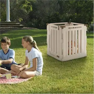 Photo of Convertible Indoor Outdoor 4 Panel Pet Playpen