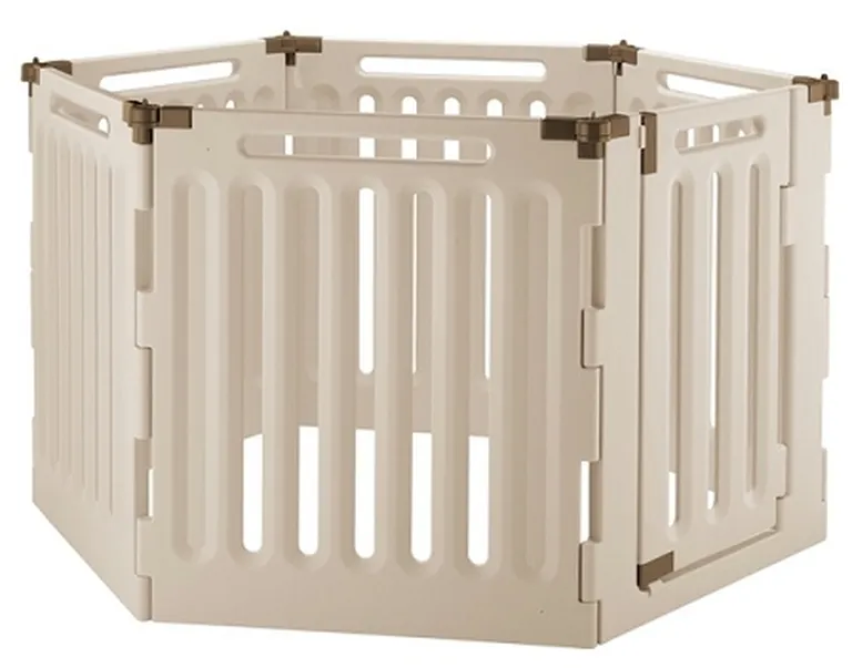 Convertible Indoor Outdoor 6 Panel Pet Playpen Photo 2