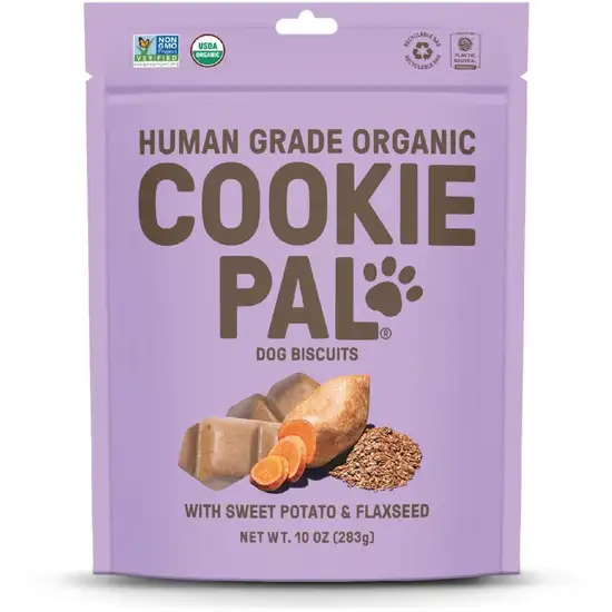 Cookie Pal Organic Dog Biscuits with Sweet Potato and Flaxseed Photo 1