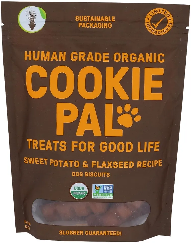 Cookie Pal Organic Dog Biscuits with Sweet Potato and Flaxseed Photo 1