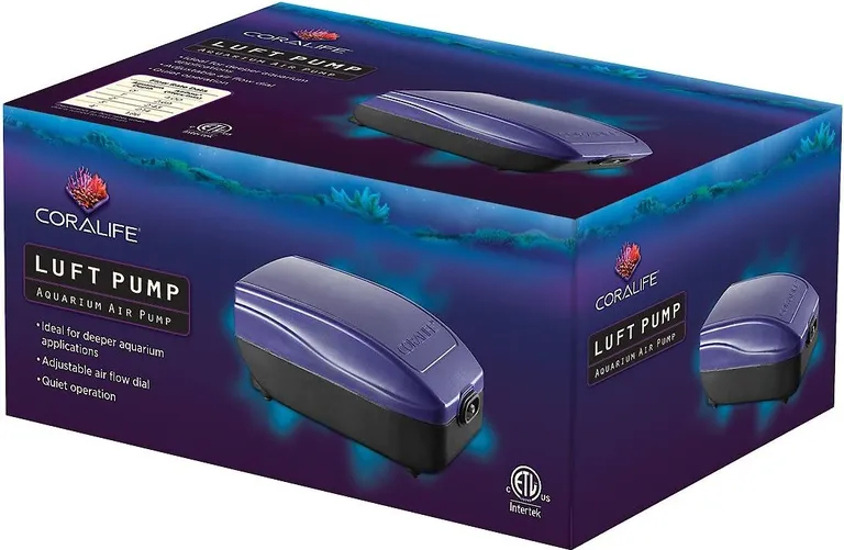 Coralife Luft Pump High-Pressure Aquarium Air Pump Photo 5