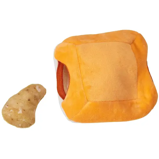 Cosmo Furbabies Chicken Nugget Plush Puzzle for Dogs Photo 3