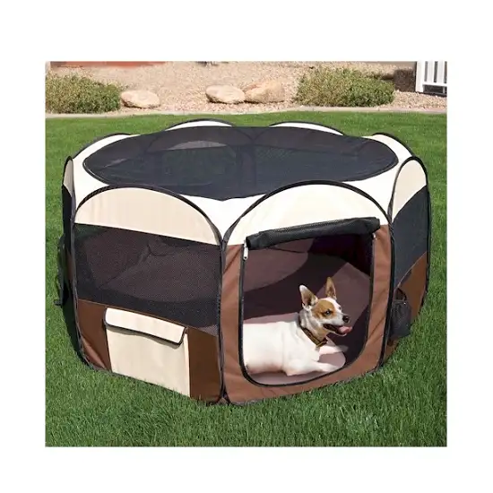 Deluxe Pop Up Pet Pen - Large Photo 1