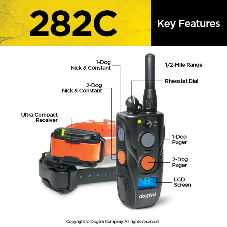 Dogtra 282C Two Dog  Remote Training Collar Photo 4