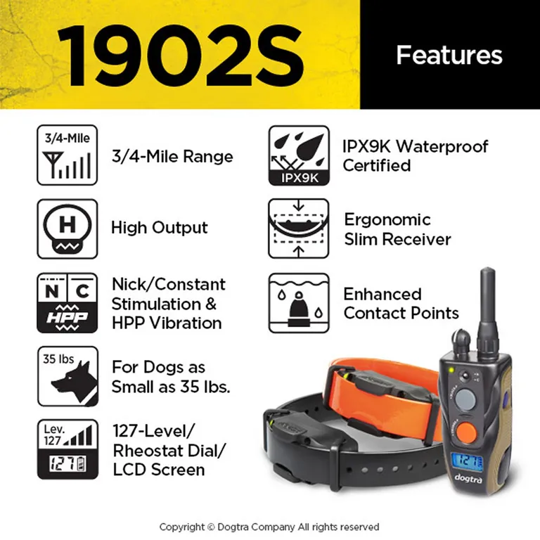 Dogtra Field Star 2 Dog 3/4 Mile Remote Trainer Photo 3