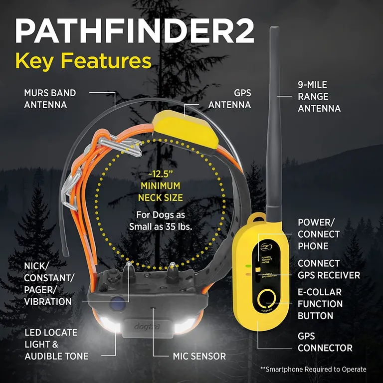 Dogtra Pathfinder 2 GPS Dog Tracker & Training Collar Photo 3