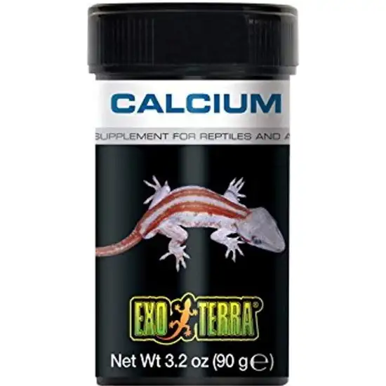 Exo-Terra Calcium Powder Supplement for Reptiles & Amphibians Photo 1