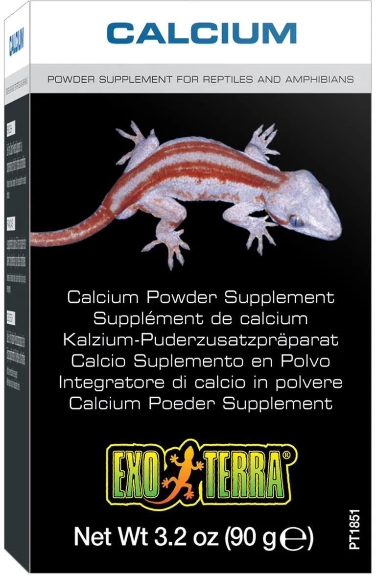 Exo-Terra Calcium Powder Supplement for Reptiles & Amphibians Photo 2