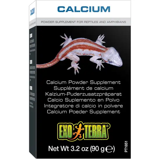 Exo-Terra Calcium Powder Supplement for Reptiles & Amphibians Photo 2