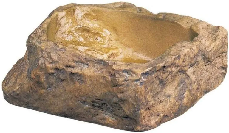 Exo-Terra Granite Rock Reptile Water Dish Photo 3