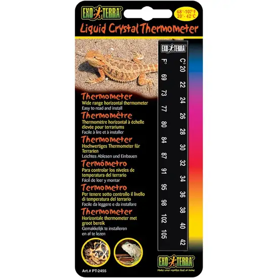 Exo-Terra Liquid Crystal Wide Range Thermometer Photo 1