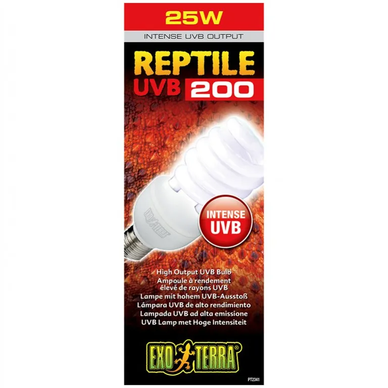 Exo-Terra Reptile UVB200 HO Bulb Photo 1