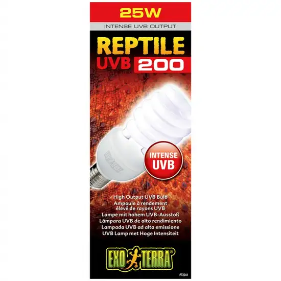 Exo-Terra Reptile UVB200 HO Bulb Photo 1