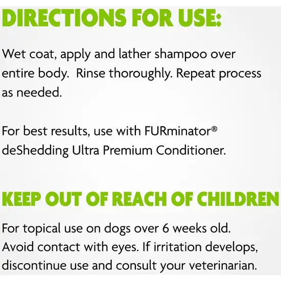 FURminator deShedding Ultra Premium Shampoo for Dogs Photo 6