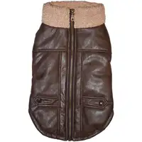 Photo of Fashion Pet Brown Bomber Dog Jacket