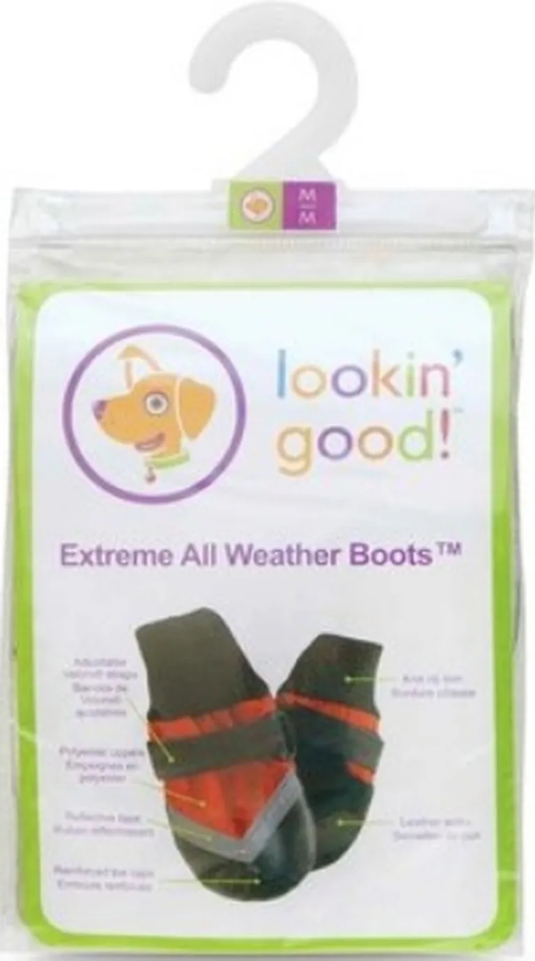 Fashion Pet Extreme All Weather Waterproof Dog Boots Photo 1