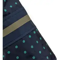 Photo of Fashion Pet Polka Dot Dog Raincoat Navy