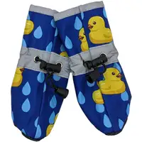 Photo of Fashion Pet Rubber Ducky Dog Rainboots Royal Blue