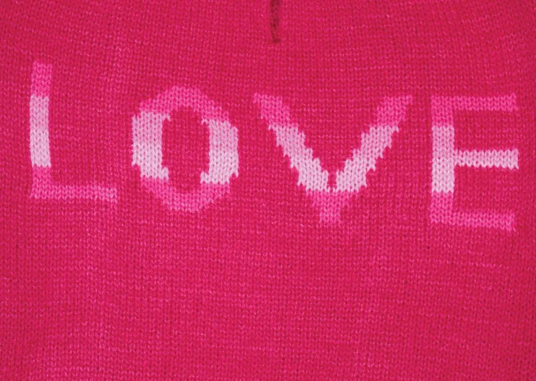 Fashion Pet True Love Dog Sweater Pink Photo 2