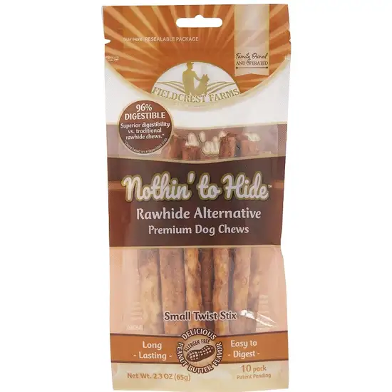 Fieldcrest Farms Nothin to Hide Peanut Butter Twist Stix Small Photo 1