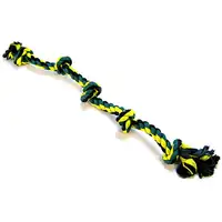 Photo of Flossy Chews Colored 5 Knot Tug Rope