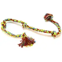 Photo of Flossy Chews Colored 5 Knot Tug Rope