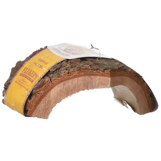 Flukers Critter Cavern Corner Half-Log Small Photo 4