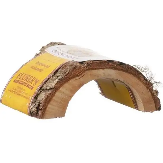 Flukers Critter Cavern Corner Half-Log Small Photo 5