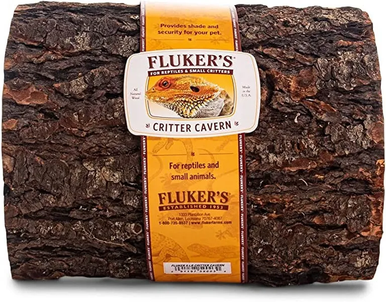 Flukers Critter Cavern Half-Log Photo 2