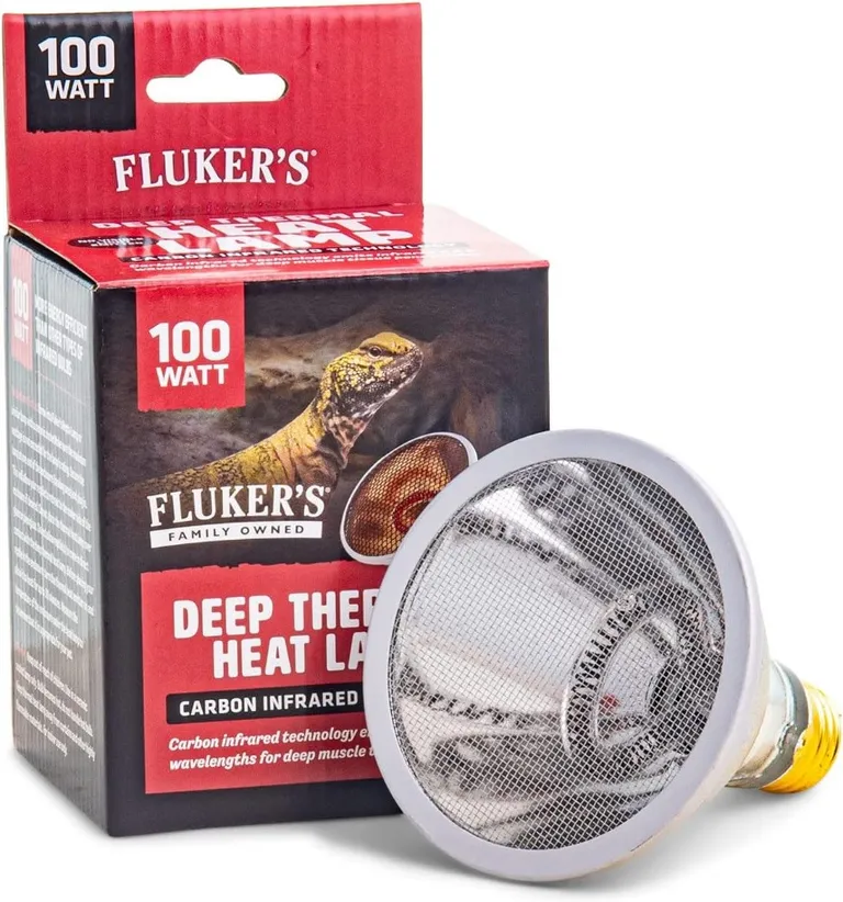 Flukers Deep Thermal Heat Lamp for Reptiles Photo 1